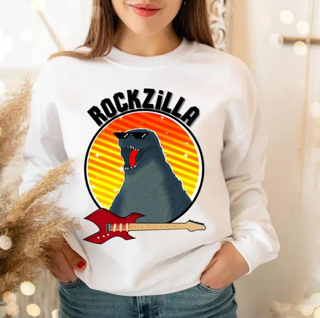 Rockzilla Supersonic Strenght Unisex Sweatshirt