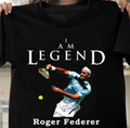 Roger Federer Federer King Of Tennis Sport I am Legend T-Shirt