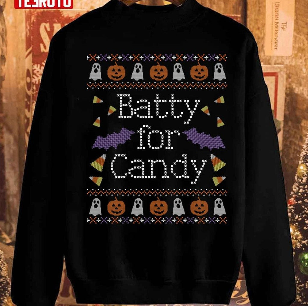 Batty For Candy Unisex Sweatshirt