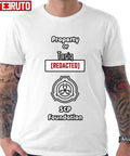 Property Of Tariq Redacted Scp Foundation Unisex T-Shirt