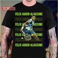 Tennis Slice Canada Tennis Felix Auger Aliassime Name Unisex T-Shirt