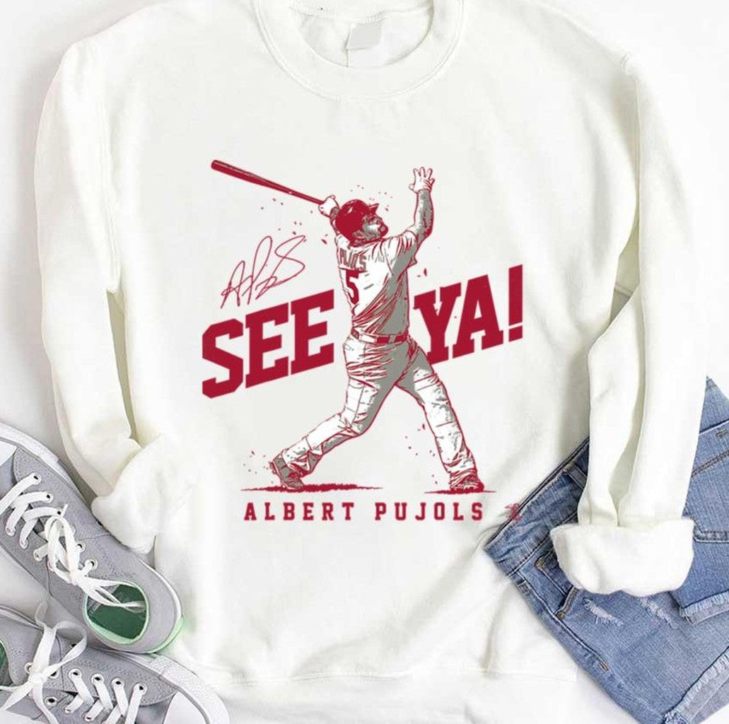 See Ya Baseball Albert Pujols See Ya Vintage Unisex T-shirt