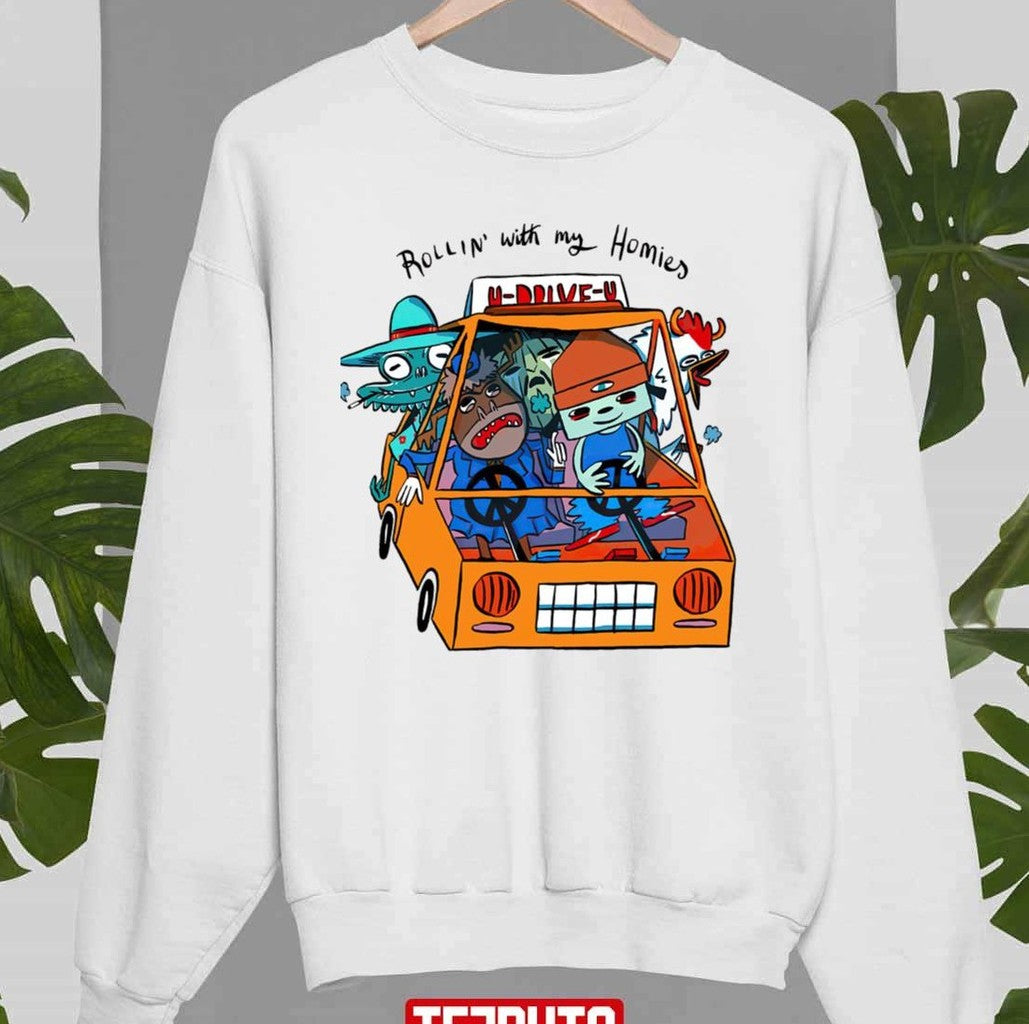 Rollin' With My Homies Parappa Unisex Sweatshirt