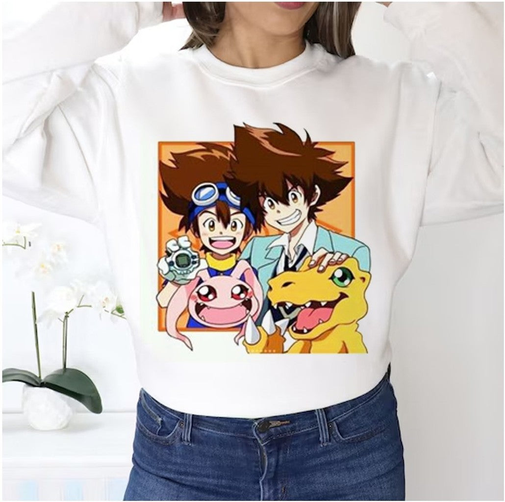 Tai Kamiya Character Digimon Adventure Unisex Sweatshirt