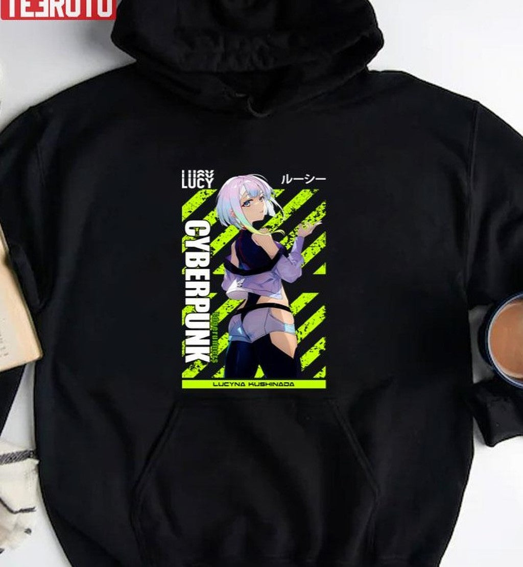 Secy Lucy Cyberpunk Graphic Unisex T-shirt