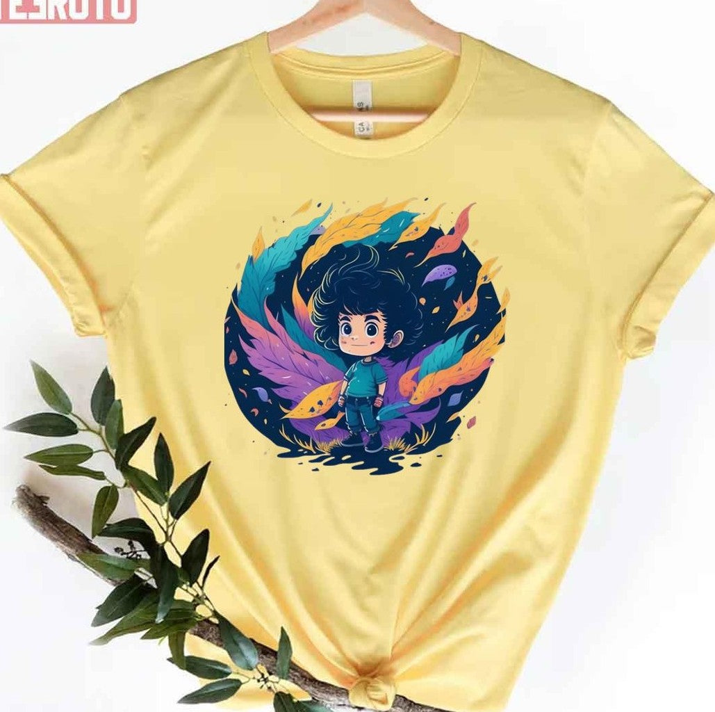 Starry Eyed Stargazer Dreamy And Imaginative Boy Unisex T-Shirt