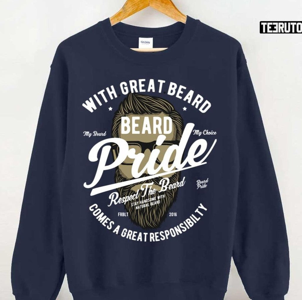 Beard Pride Graphic Unisex Sweatshirt