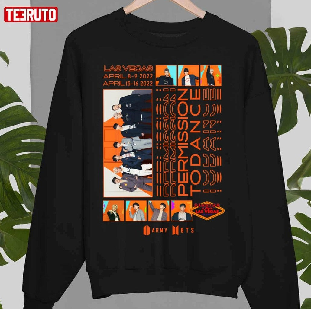 Permission To Dance On Stage Las Vegas Unisex T-Shirt