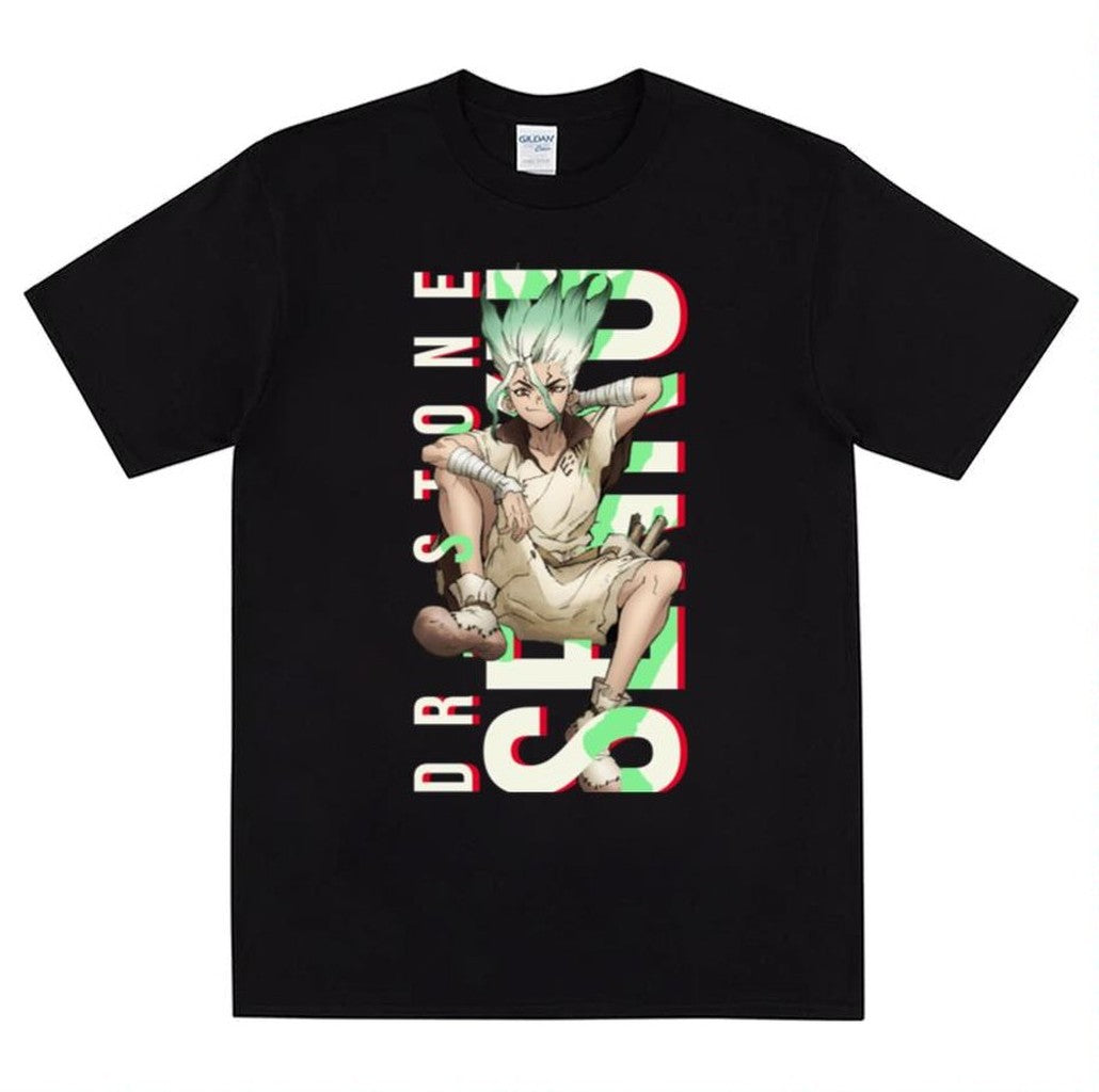 Senku Ishigami Dr Stone Typographic Design Unisex T-Shirt