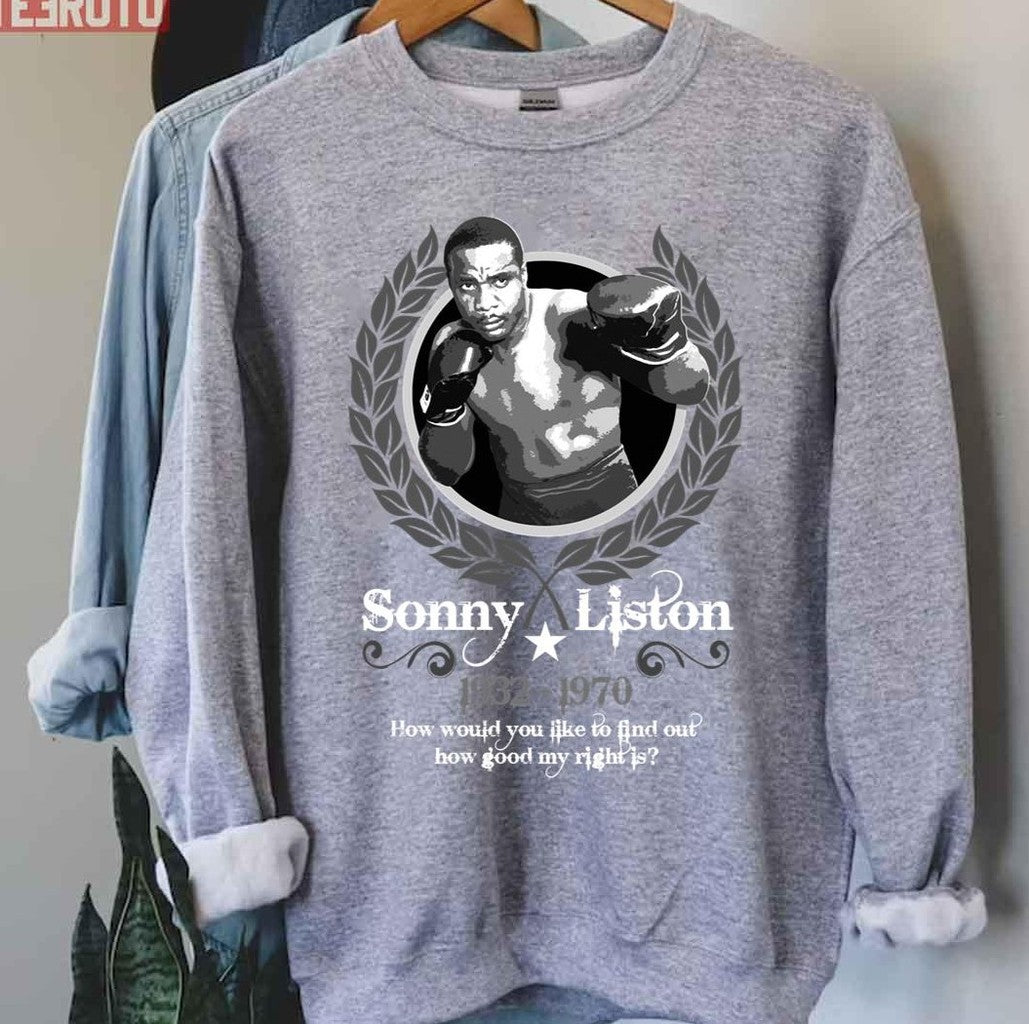 Sonny Liston Vintage Style Unisex Sweatshirt