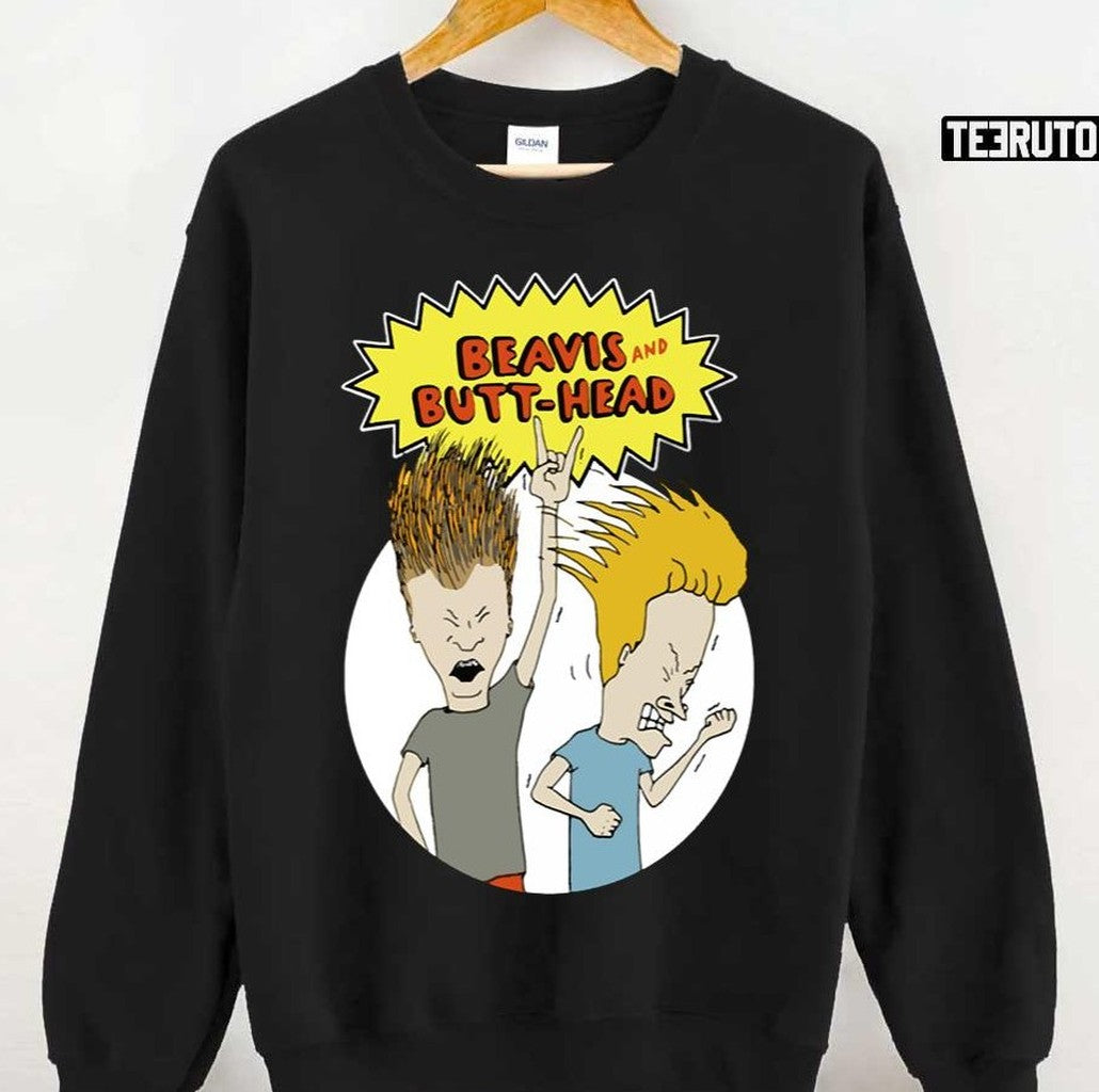 Beavis And Butthead Cartonn Vintage Unisex T-Shirt