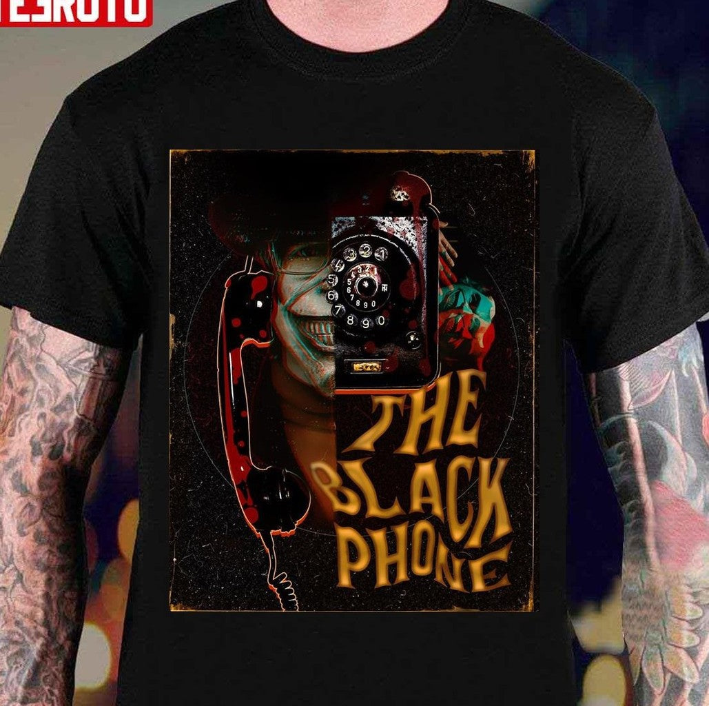 The Black Phone 2022 Scarys Movie Design Unisex T-Shirt