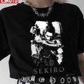 Sekiro Die Twice Black And White Design Unisex T-Shirt