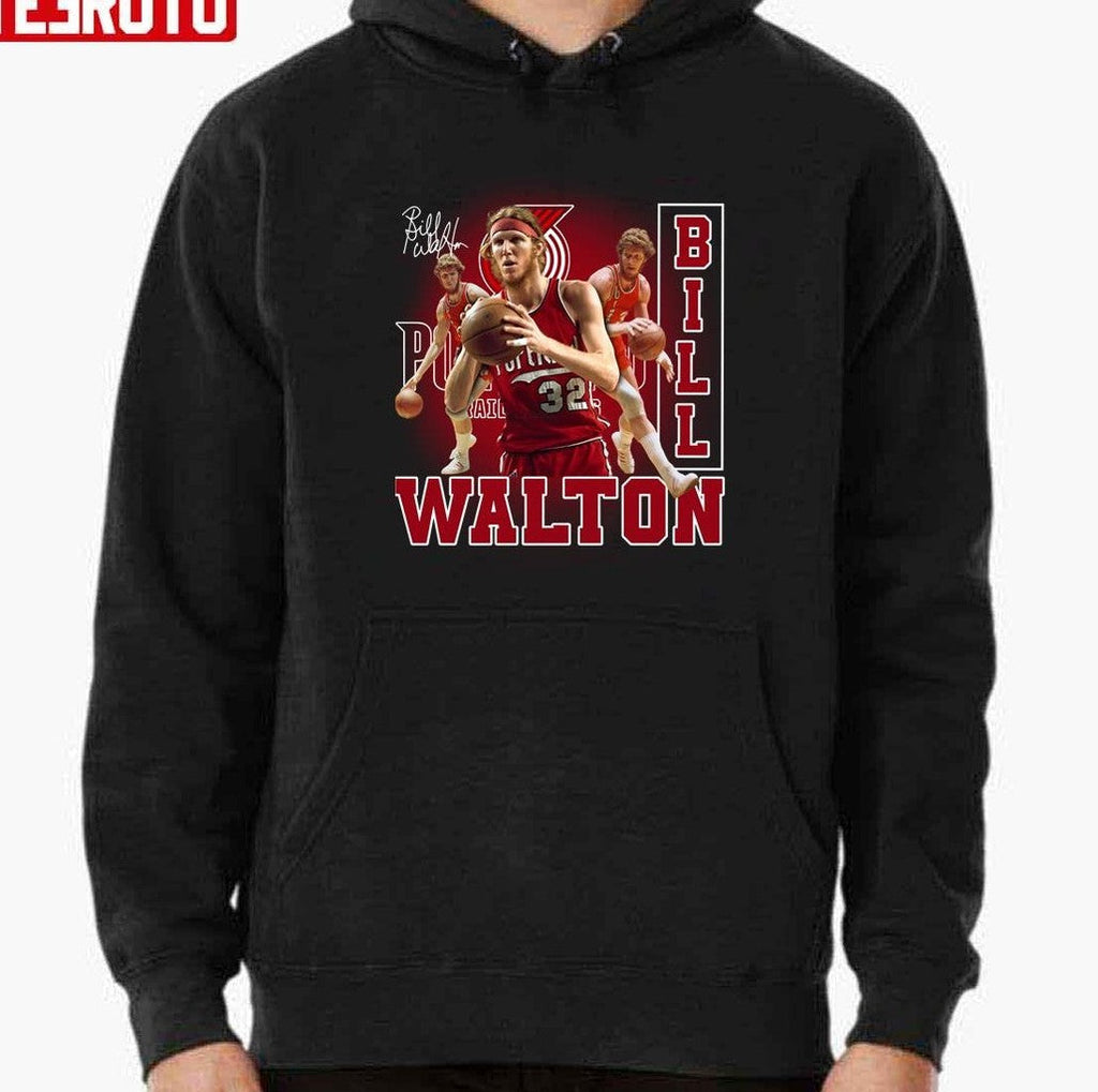 Basketball Legend Bill Walton Signature Vintage Retro 80s 90s Sweatshirt