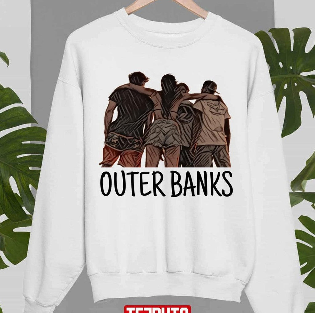 Outer Banks Four Characters Fanart Unisex Sweatshirt