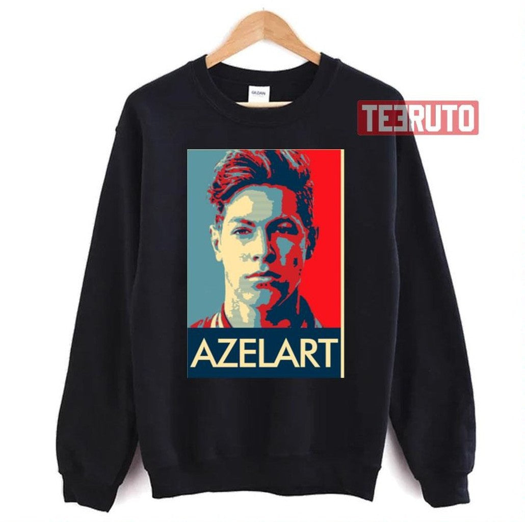 Ben Azelart Hope Portrait Graphic Unisex T-Shirt