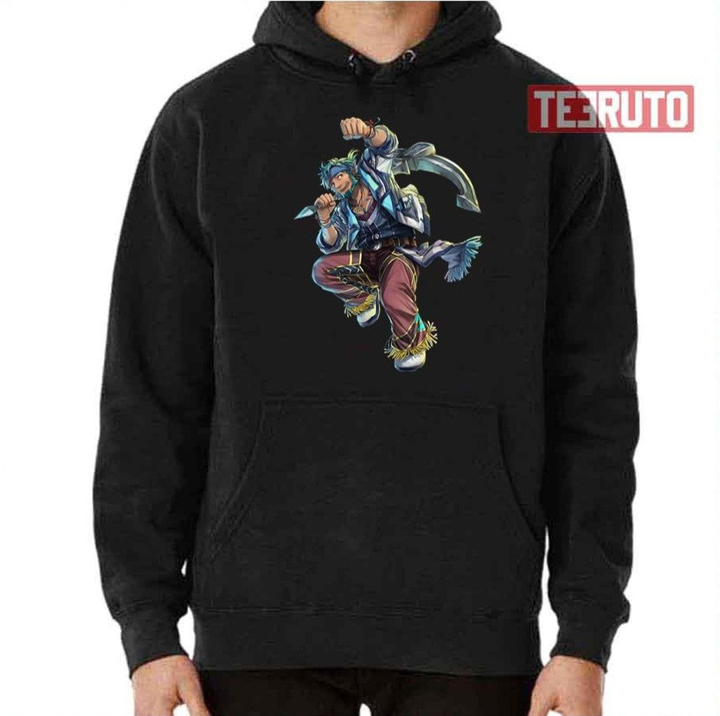 Sahad Character Ys Viii Lacrimosa Of Dana Unisex T-Shirt