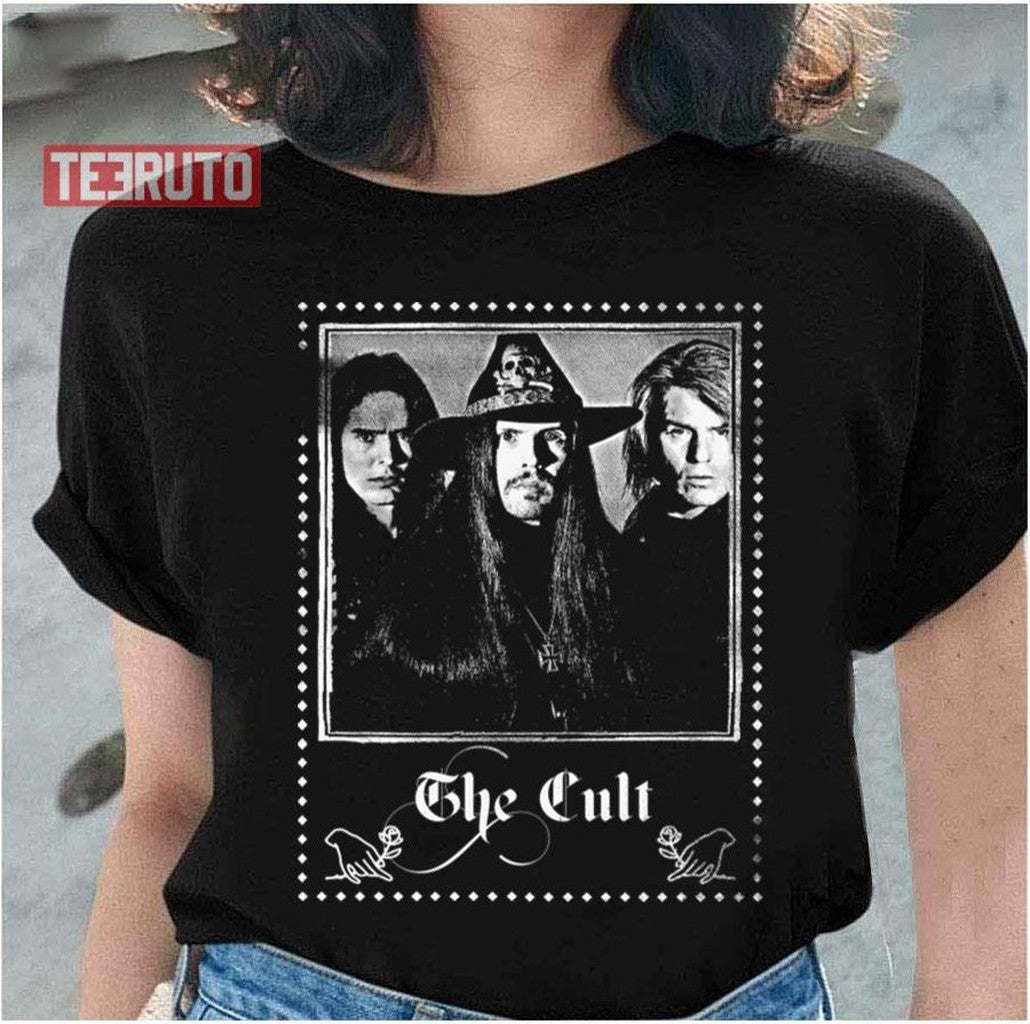 The Cult Faded Vintage Style Fan Design Unisex Sweatshirt