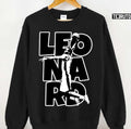 Black And White Design Kawhi Leonard Clippers Basketball Unisex Sweatshirt