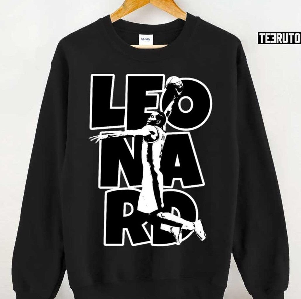 Black And White Design Kawhi Leonard Clippers Basketball Unisex Sweatshirt