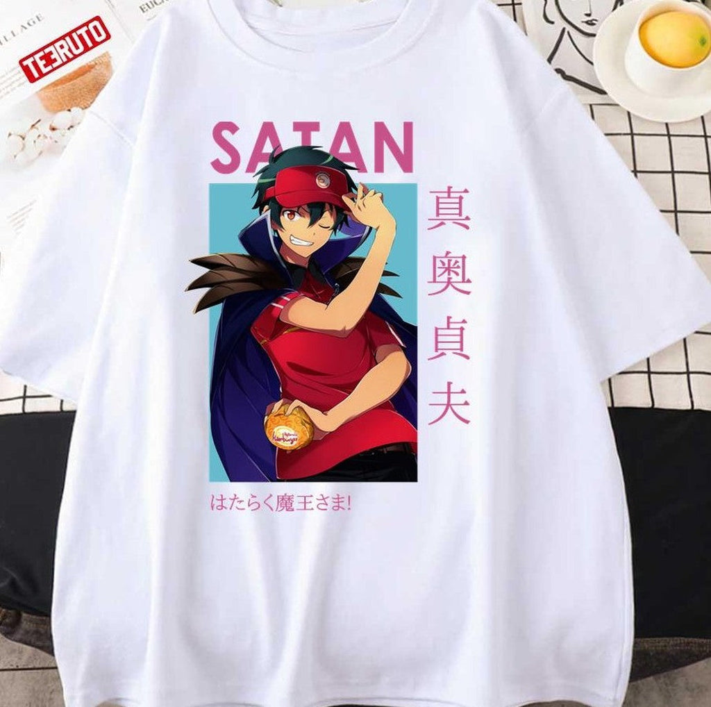 Satan The Devil Is A Parttimer Card Anime Unisex Sweatshirt