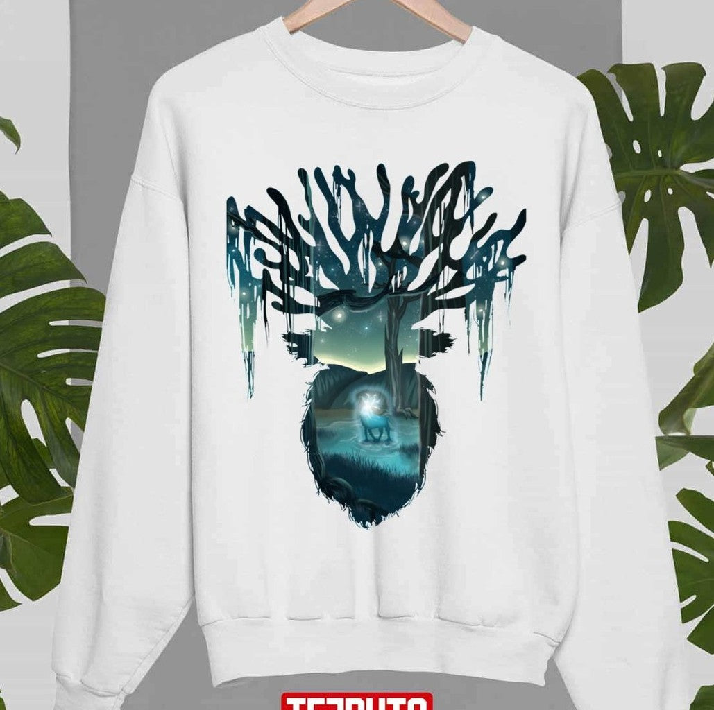 Beast God Princess Mononoke Artwork Unisex Sweatshirt