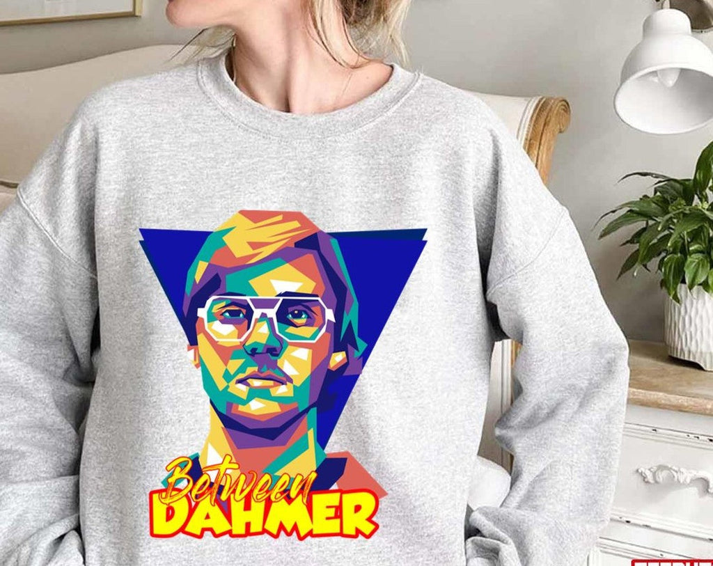 Monster Jeffrey Dahmer Vector Art Unisex Sweatshirt