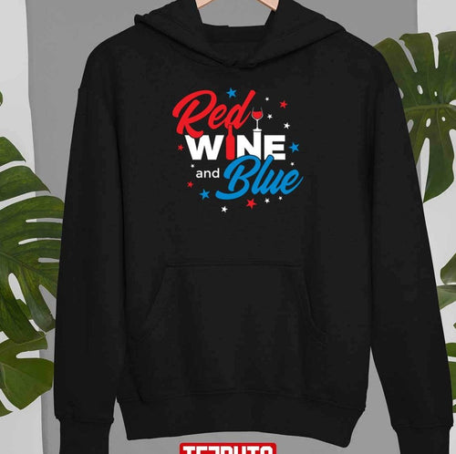 4th Of July Patriotic For Wine Drinkers Unisex T-Shirt