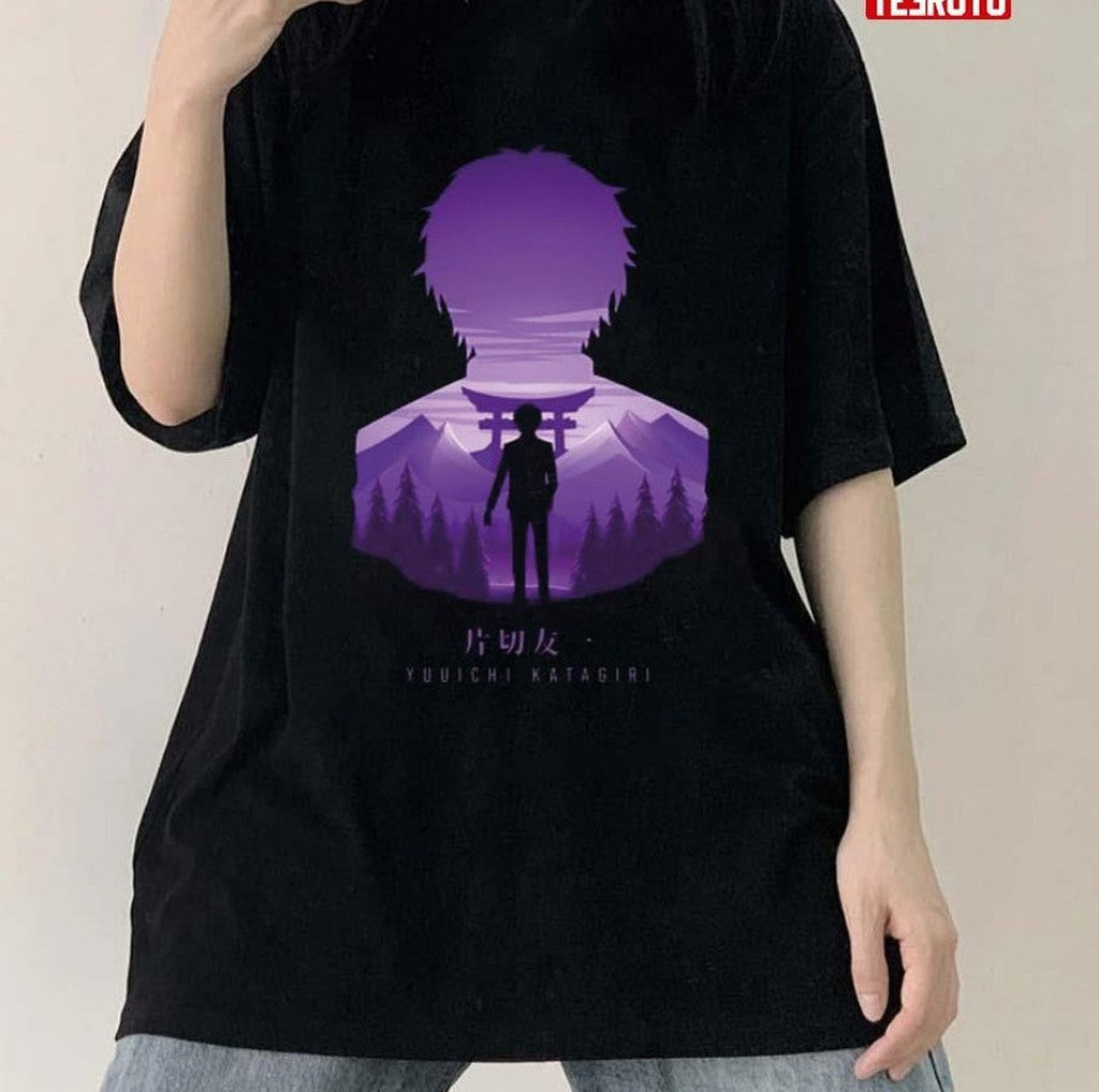 Silhouette Yuuichi Tomodachi Game Unisex T-Shirt