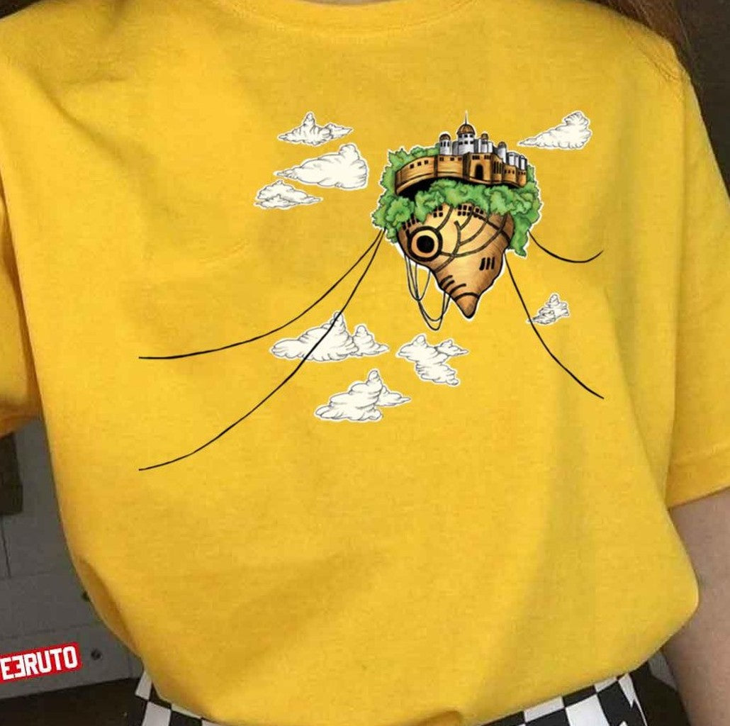 Aria The Animation Ukijima Laputa Castle In The Sky Unisex T-Shirt