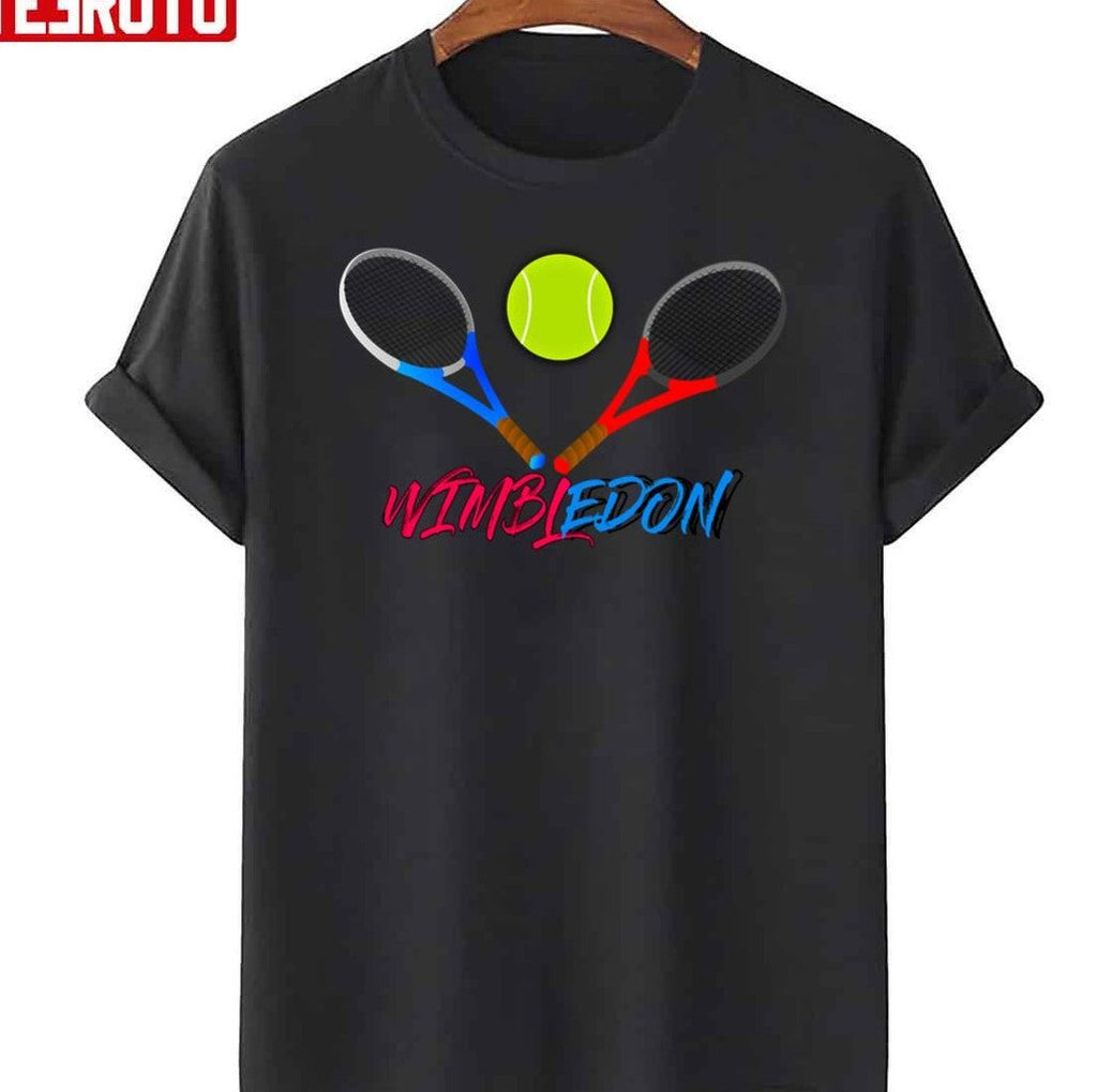 Tennis Wimbledon Artwork Unisex T-Shirt