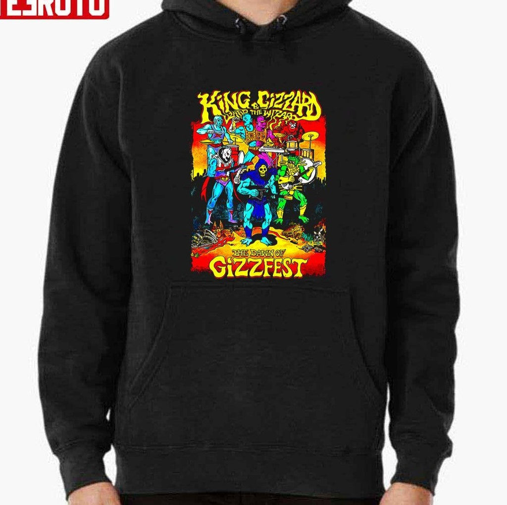 The Dawn Of Gizzfest King Gizzard And Lizard Wizard Artwork Unisex T-Shirt