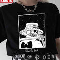 Shaolin Wu Skeleton Sword Black And White Unisex T-Shirt