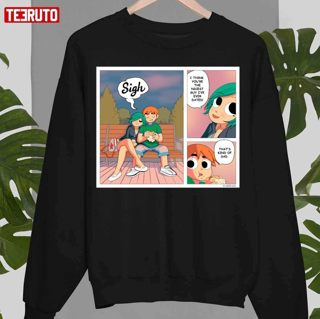 Scott Pilgrim Kind Of Sad Unisex Sweatshirt
