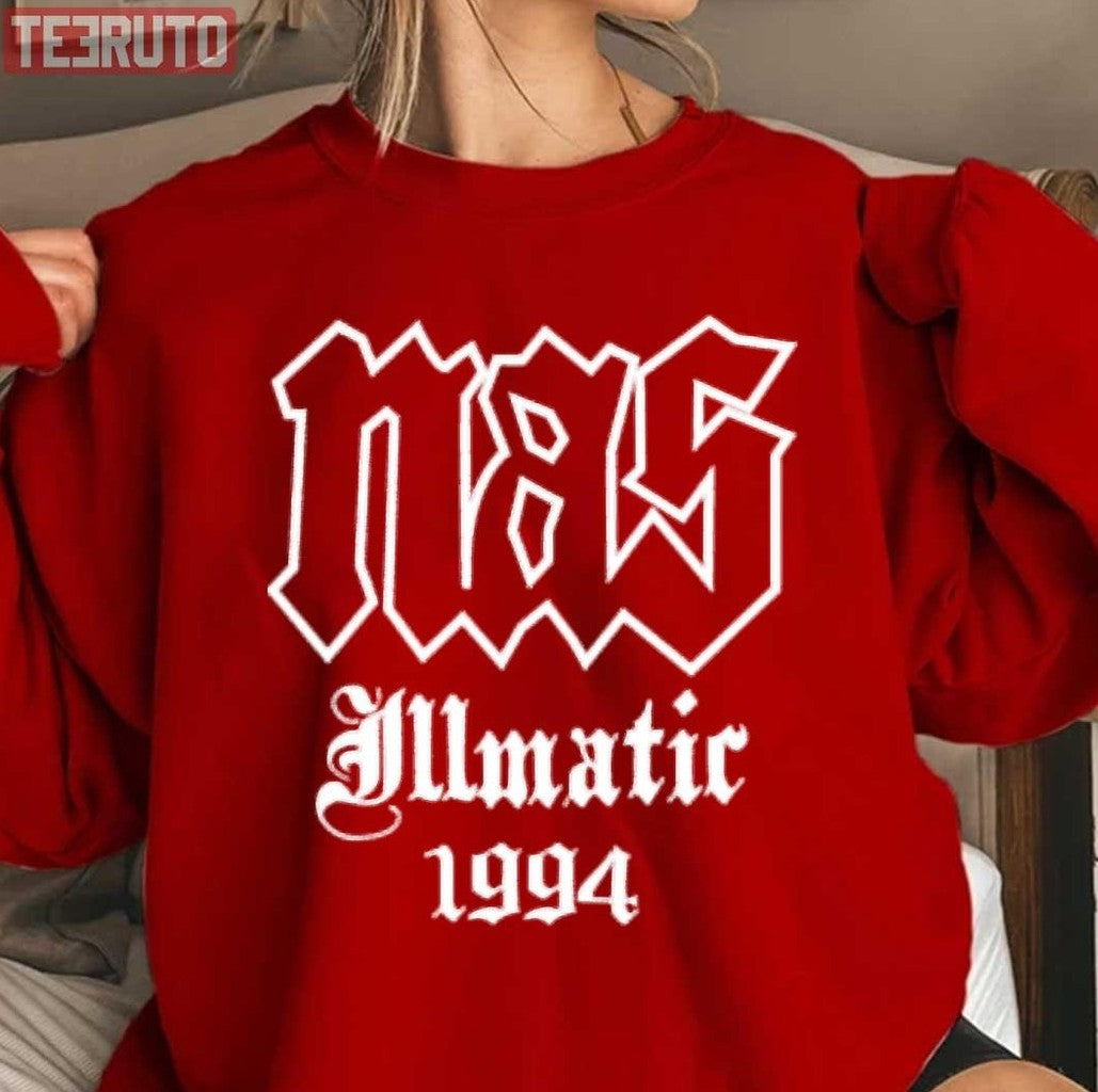 Nas Illmatic 1994 Hiphop Vintage 90s Unisex T-Shirt