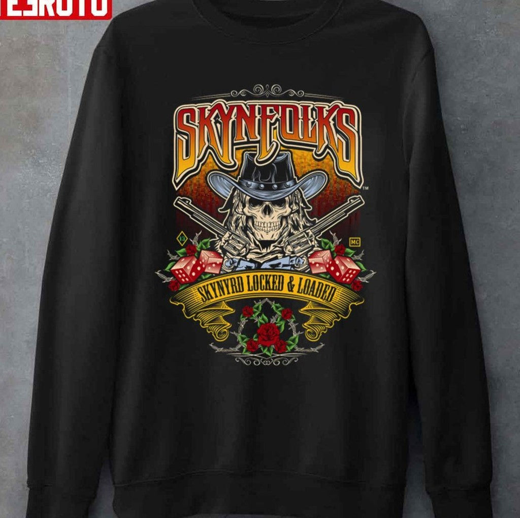 Skynfolks Lynyrd Skynyrd Locked &amp; Loaded Unisex T-Shirt