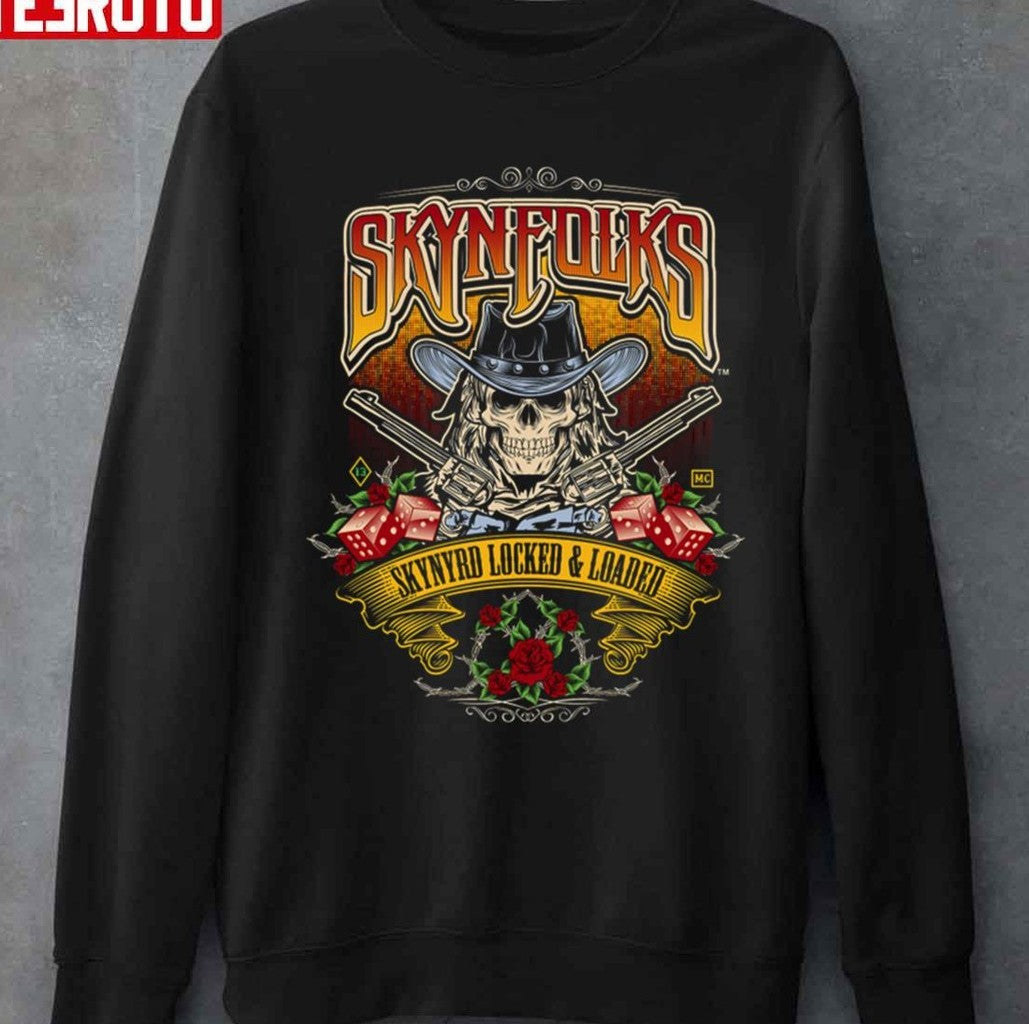 Skynfolks Lynyrd Skynyrd Locked &amp; Loaded Unisex T-Shirt