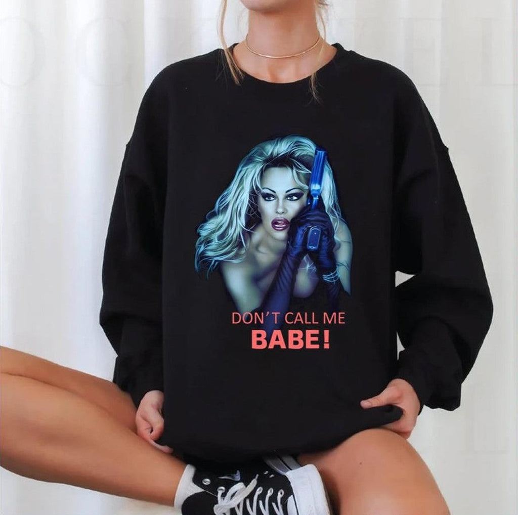 Barb Wire Pamela Anderson Digital Art Unisex Sweatshirt
