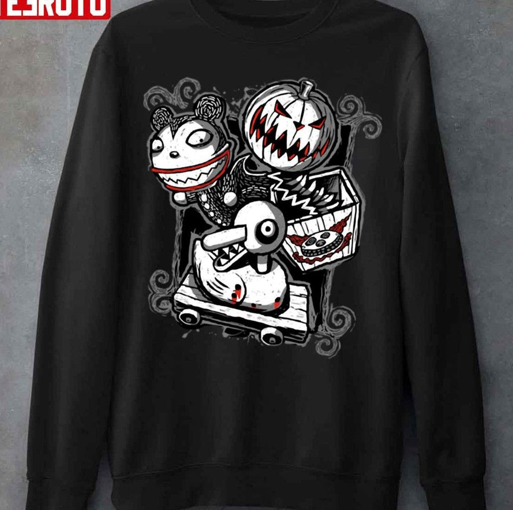 Pumpkin King Scary Toys Christmas Halloween Unisex Sweatshirt
