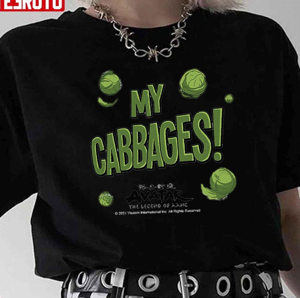 Anime Avatar The Last Airbender's Cabbage Guy Unisex T-Shirt