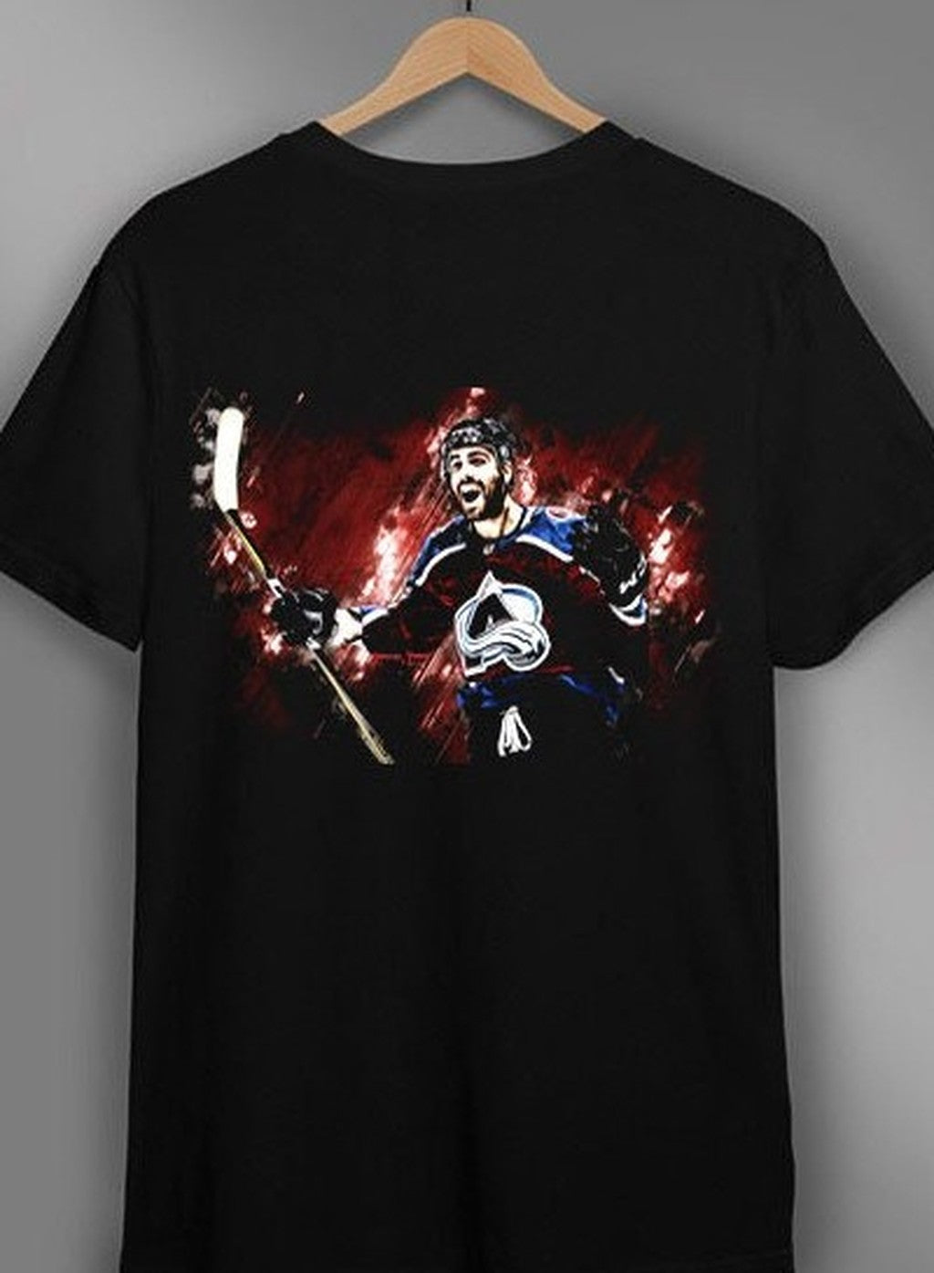 2022 Nazem Kadri Skyline Signature Colorado Avalanche Ice Hockey Unisex T-Shirt