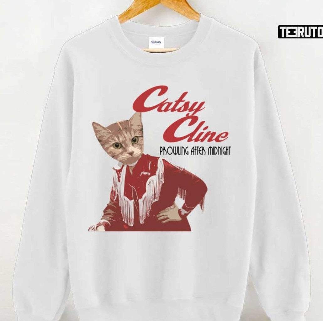 Prowling After Midnight Catsy Cline Patsy Cline Unisex T-Shirt