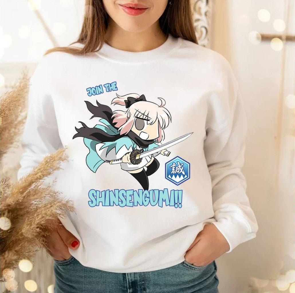 Okita Souji Join The Shinsengumi War Unisex Sweatshirt