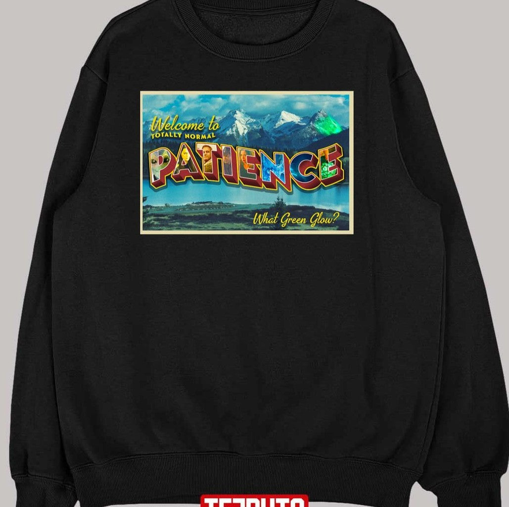 Patience Colorado Vintage Postcard Resident Alien Unisex T-Shirt