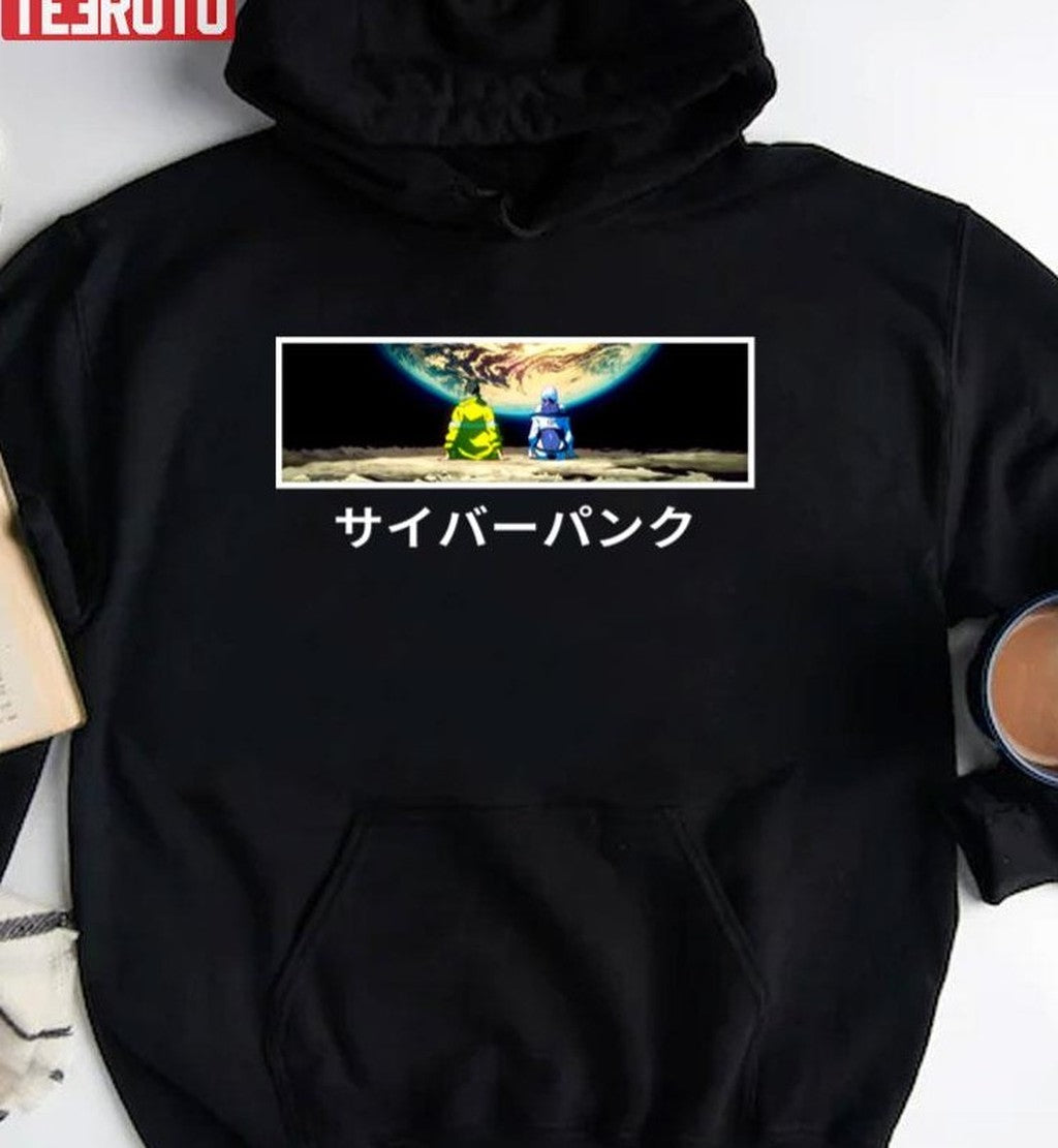 Anime Lucy And David Cyberpunk Unisex T-shirt