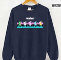 Best Newjeans Bunnies &amp; Flames Design Unisex Sweatshirt