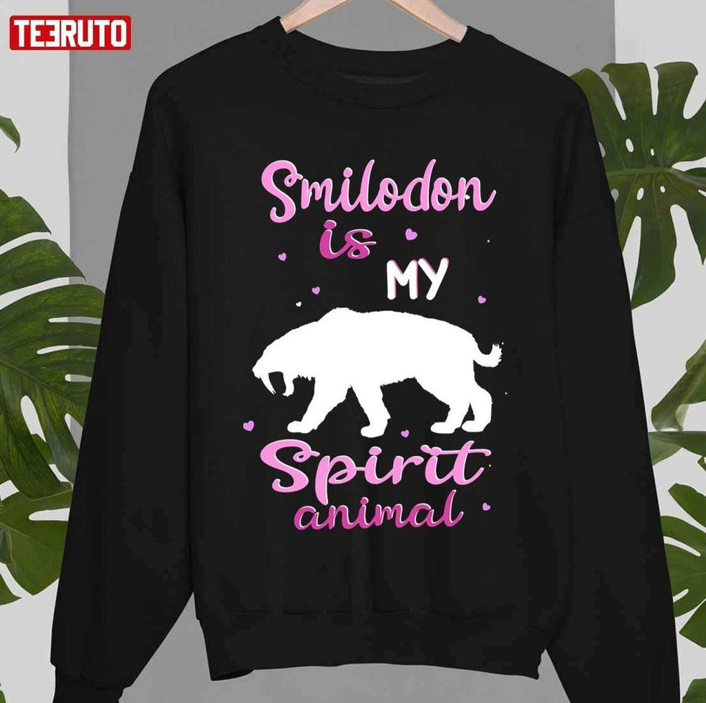 Smilodon Spirit Animal Unisex T-Shirt