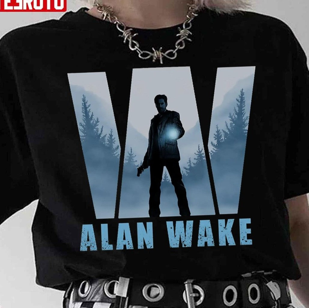 Awc Game Logo Alan Wake Unisex T-Shirt