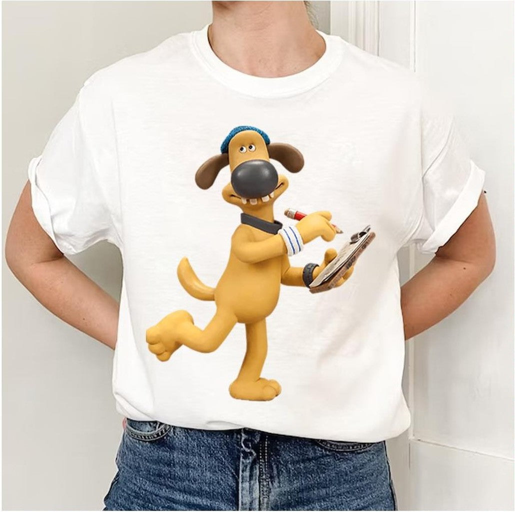 Bitzer Mencatat Dan Senyum Shaun The Sheep Unisex T-Shirt