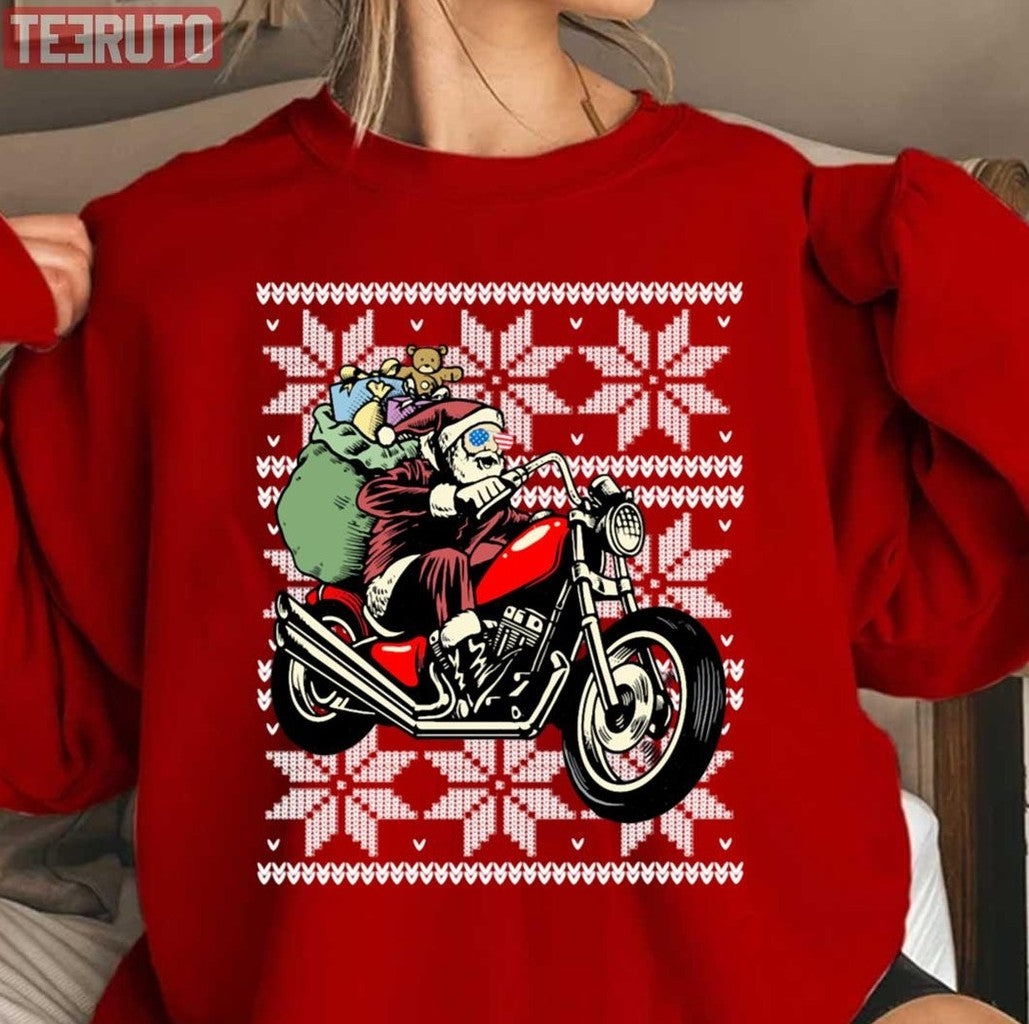 Biker Motorcycle Rider Style Unisex Sweatshirt